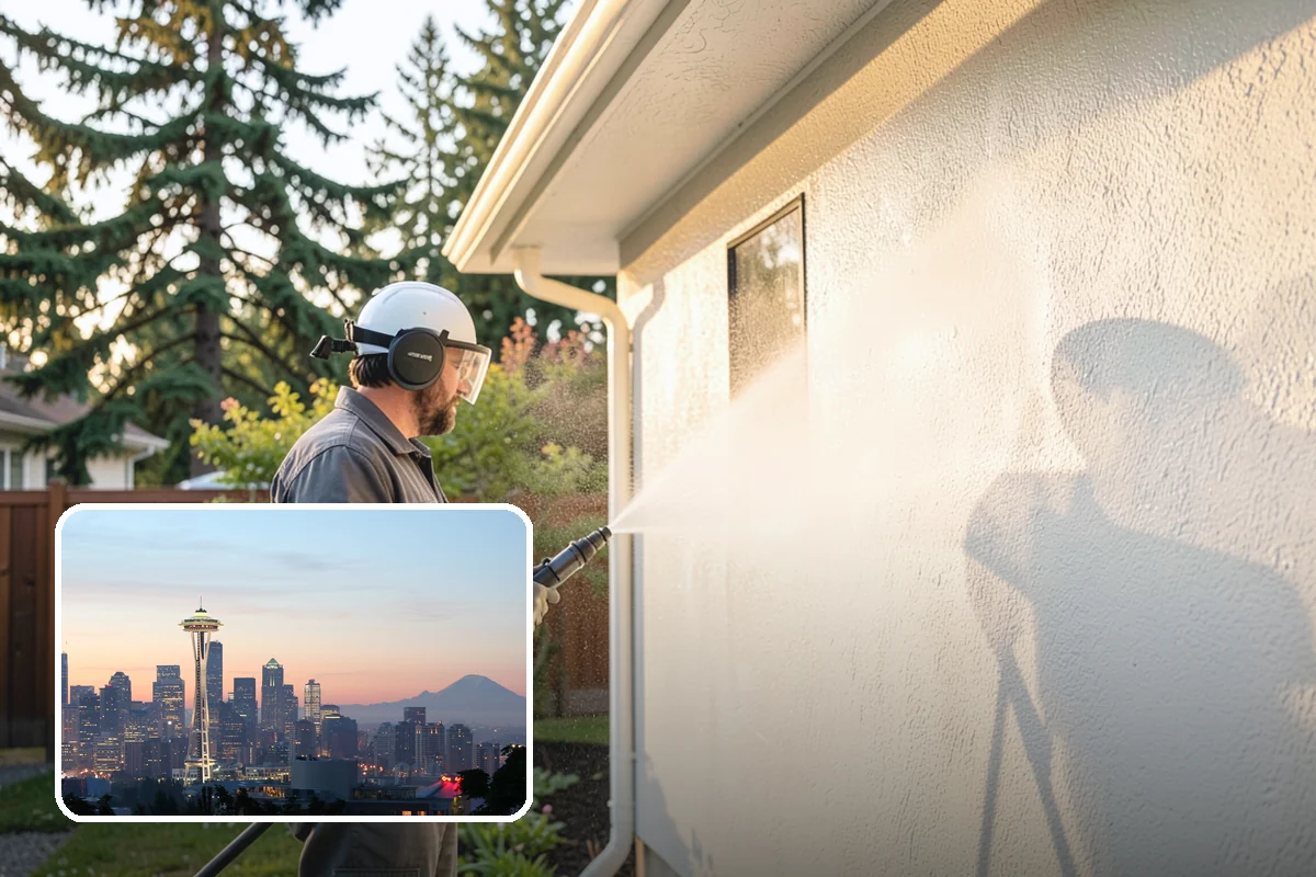 Roof Mildew Treatment in Seattle, King County, WA - Kills mildew at the source rather than hiding it