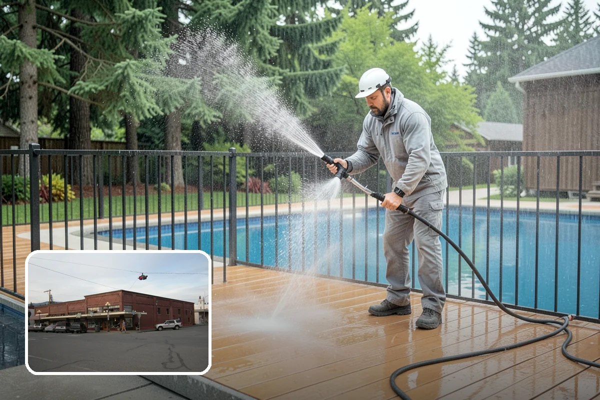 Roof Mildew Treatment in Sedro-Woolley, Skagit County, WA - Kills mildew at the source rather than hiding it