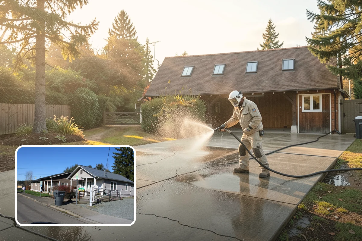 Roof Mildew Treatment in South Prairie, Pierce County, WA - Kills mildew at the source rather than hiding it