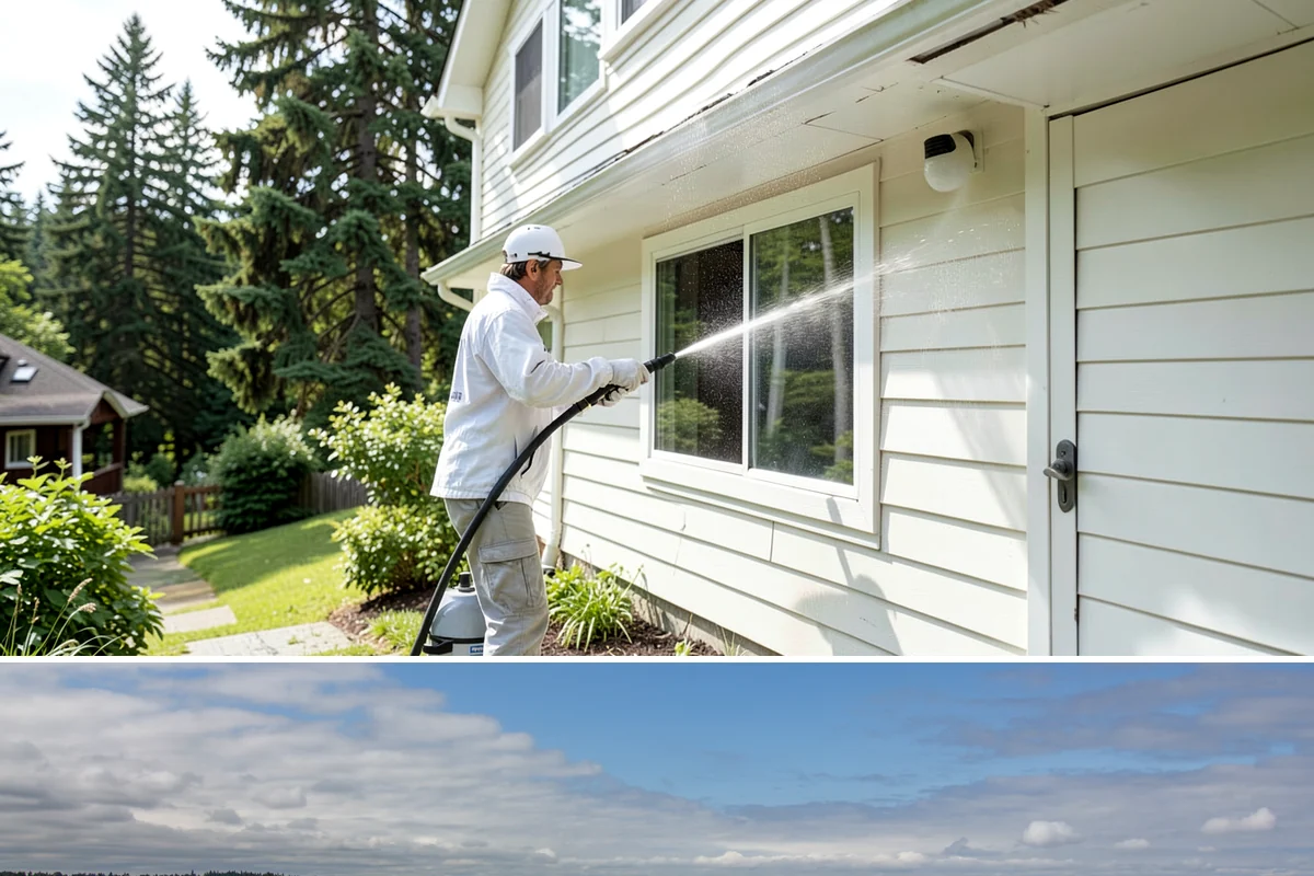 Roof Mildew Treatment in University Place, Pierce County, WA - Apply mildew treatments in summer when warmth and dryness reinforce the fungicide's effect.