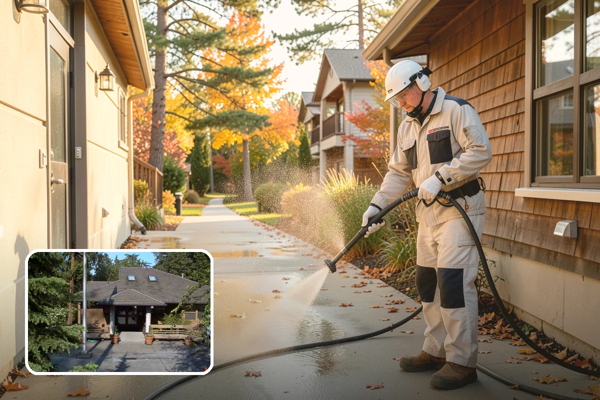 Roof Mildew Treatment in Yarrow Point, King County, WA - Kills mildew at the source rather than hiding it