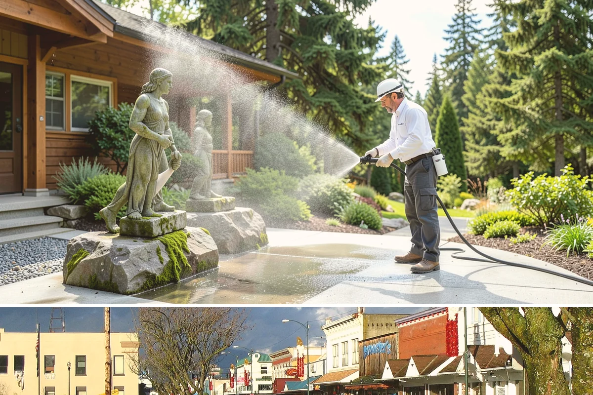 Roof Mold Removal in Arlington, Snohomish County, WA - Remove roof mold in the dry season so surfaces can fully dry and stay clear longer.
