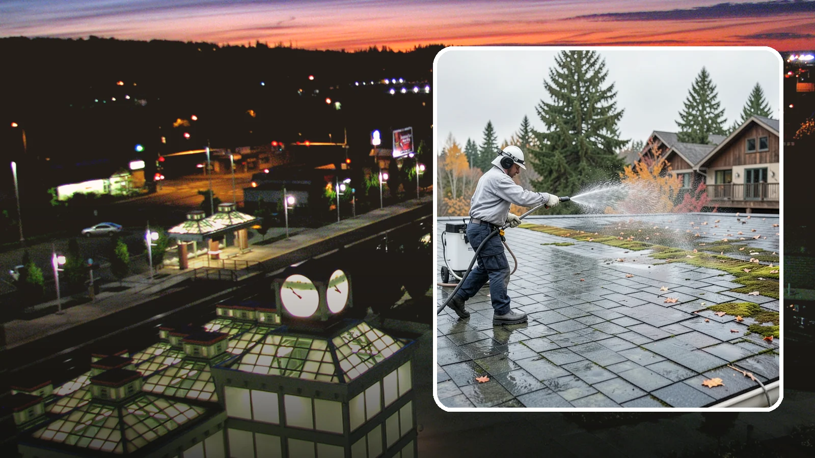 Roof Mold Removal in Auburn, King County, WA - Roof mold removal that eliminates dark fungal colonies and the trapped moisture feeding them.