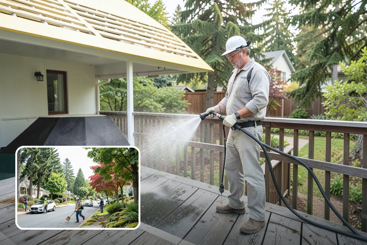 Roof Mold Removal in Beaux Arts Village, King County, WA - Eliminates dark mold colonies and their odor