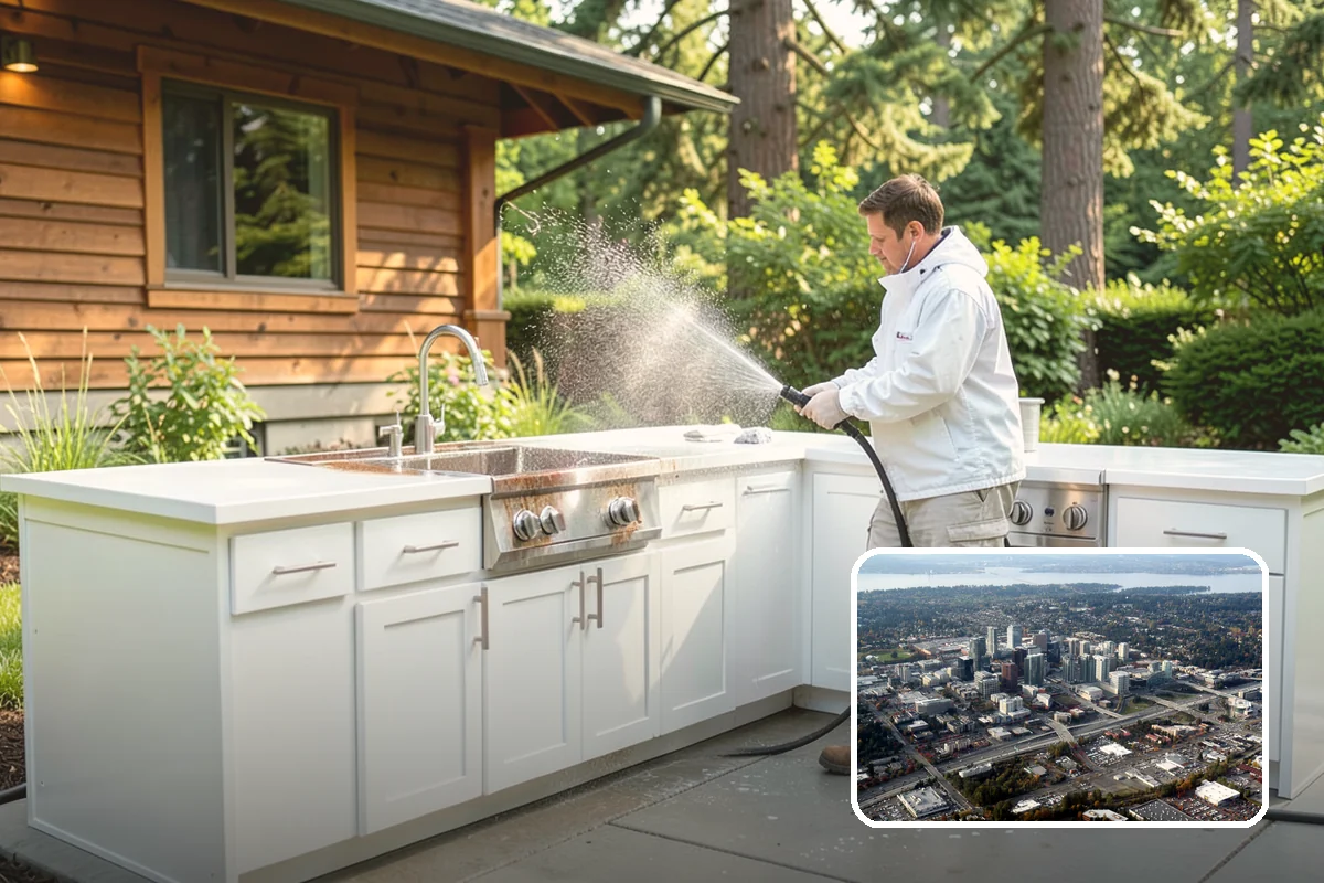 Roof Mold Removal in Bellevue, King County, WA - Eliminates dark mold colonies and their odor