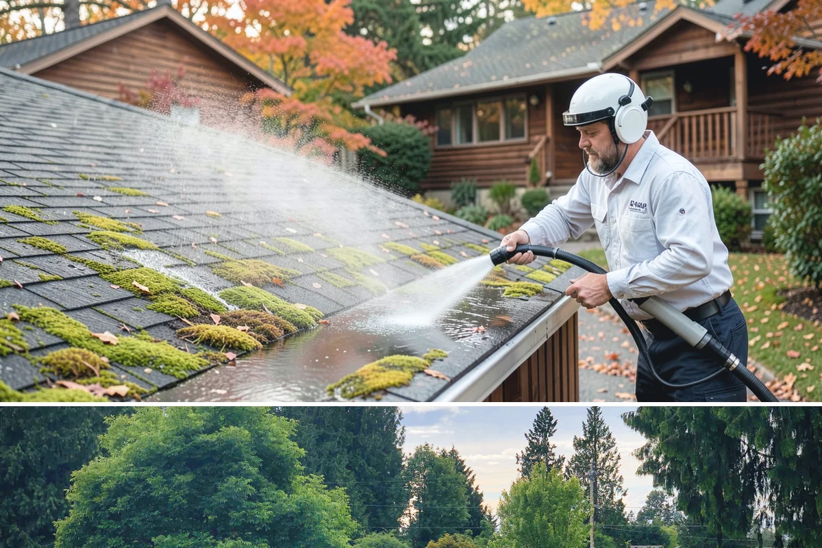 Roof Mold Removal in Bonney Lake, Pierce County, WA - Remove roof mold in the dry season so surfaces can fully dry and stay clear longer.