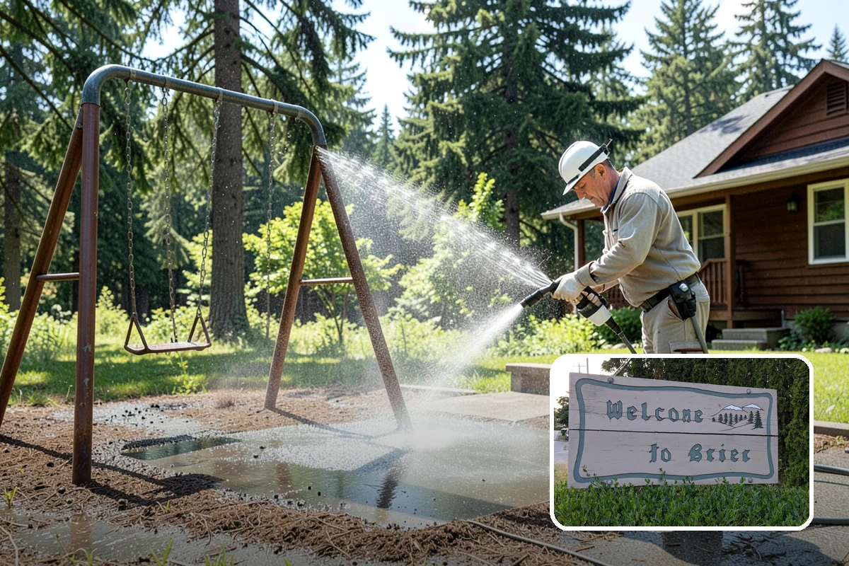 Roof Mold Removal in Brier, Snohomish County, WA - Eliminates dark mold colonies and their odor