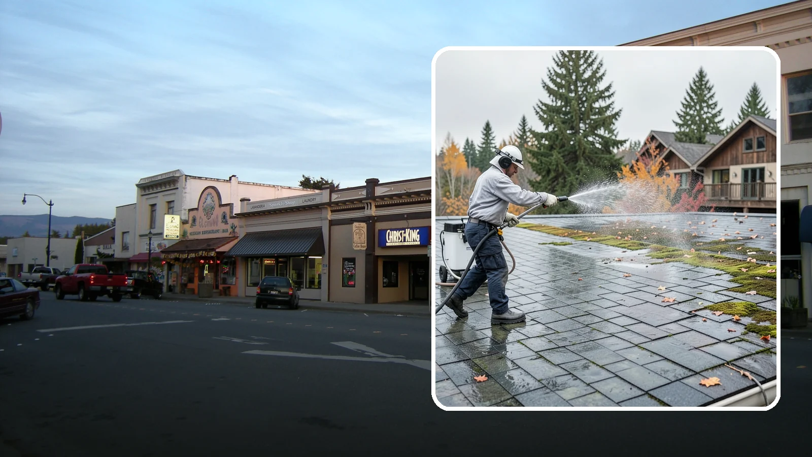 Roof Mold Removal in Burlington, Skagit County, WA - Roof mold removal that eliminates dark fungal colonies and the trapped moisture feeding them.