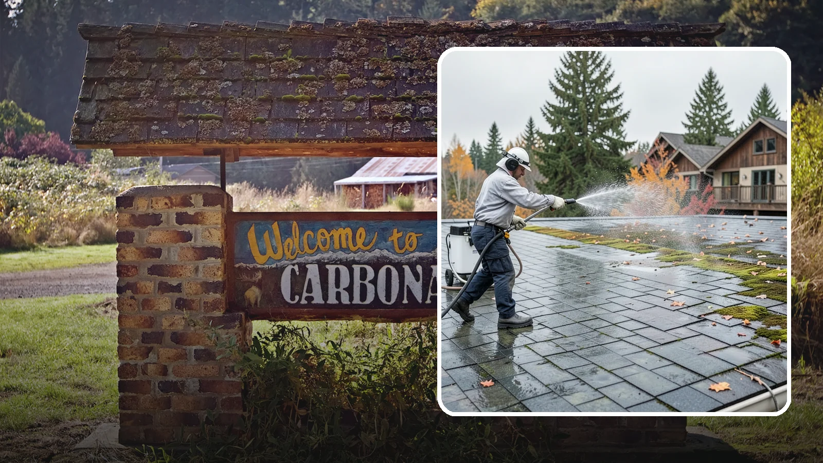 Roof Mold Removal in Carbonado, Pierce County, WA - Roof mold removal that eliminates dark fungal colonies and the trapped moisture feeding them.