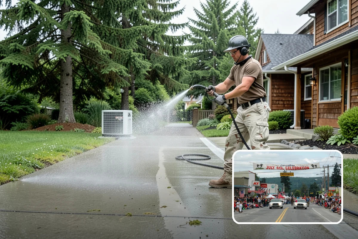 Roof Mold Removal in Carnation, King County, WA - Eliminates dark mold colonies and their odor