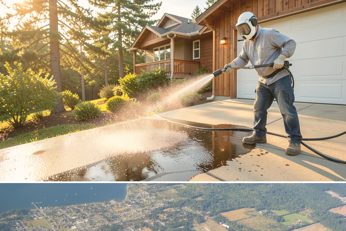 Roof Mold Removal in Coupeville, Island County, WA - Remove roof mold in the dry season so surfaces can fully dry and stay clear longer.