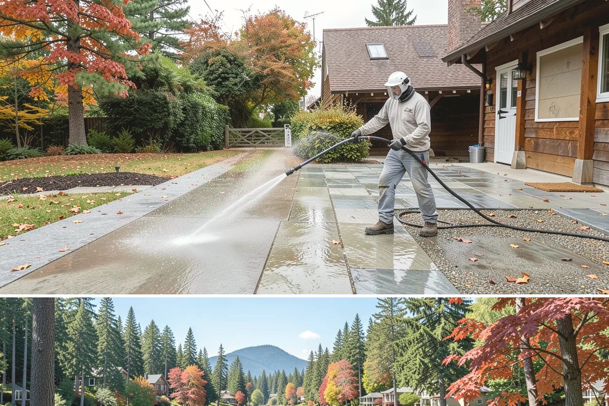 Roof Mold Removal in Covington, King County, WA - Remove roof mold in the dry season so surfaces can fully dry and stay clear longer.