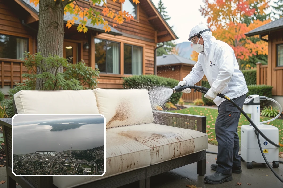 Roof Mold Removal in Des Moines, King County, WA - Eliminates dark mold colonies and their odor