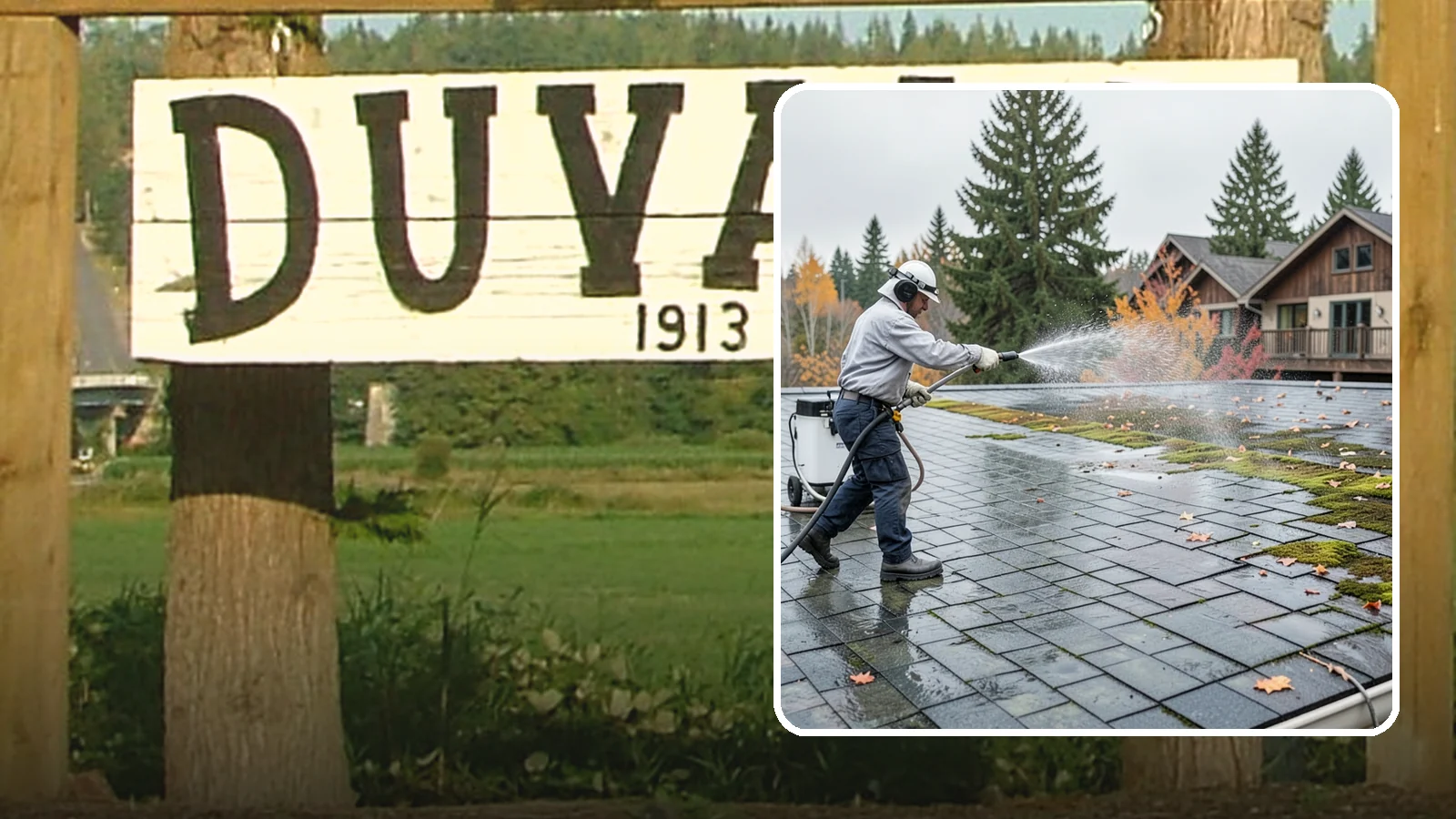 Roof Mold Removal in Duvall, King County, WA - Roof mold removal that eliminates dark fungal colonies and the trapped moisture feeding them.