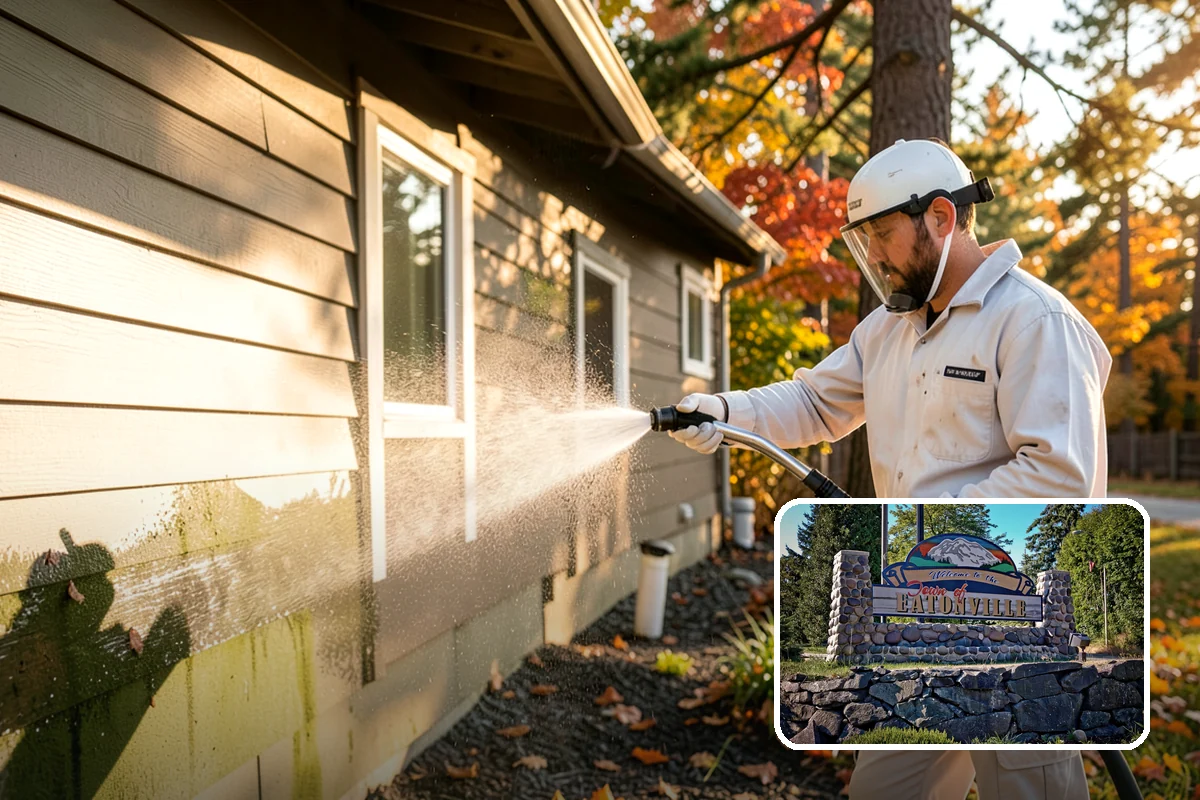 Roof Mold Removal in Eatonville, Pierce County, WA - Eliminates dark mold colonies and their odor