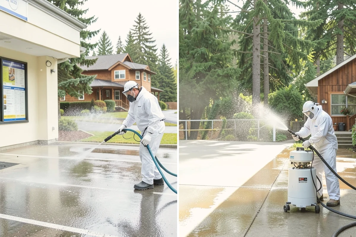 Roof Mold Removal in Eatonville, Pierce County, WA - Inspect for mold patches, trapped debris, and wet zones