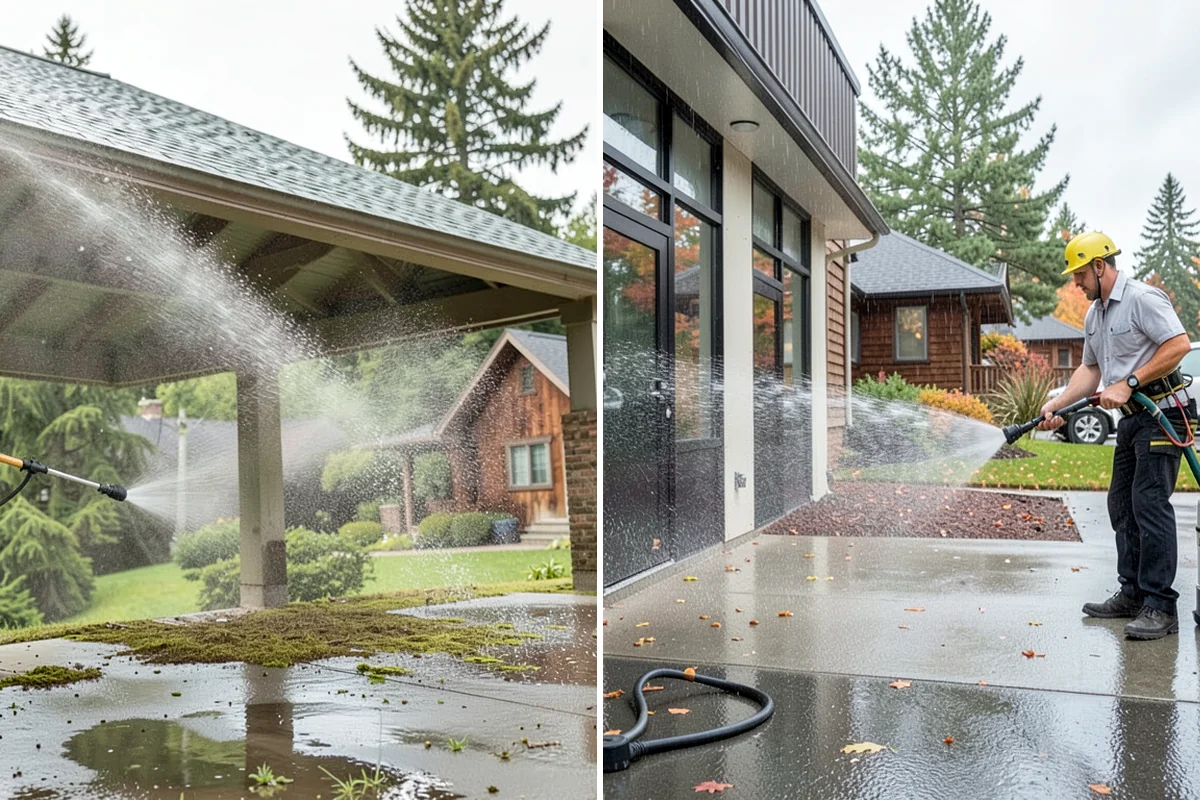 Roof Mold Removal in Federal Way, King County, WA - Inspect for mold patches, trapped debris, and wet zones