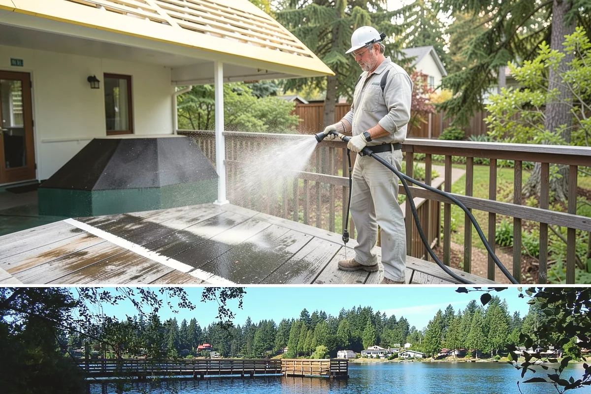 Roof Mold Removal in Federal Way, King County, WA - Remove roof mold in the dry season so surfaces can fully dry and stay clear longer.