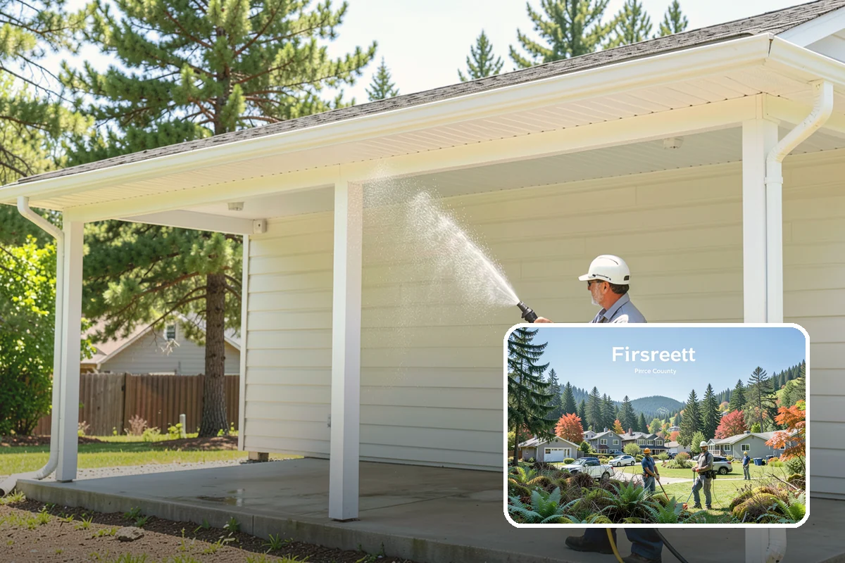Roof Mold Removal in Fircrest, Pierce County, WA - Eliminates dark mold colonies and their odor