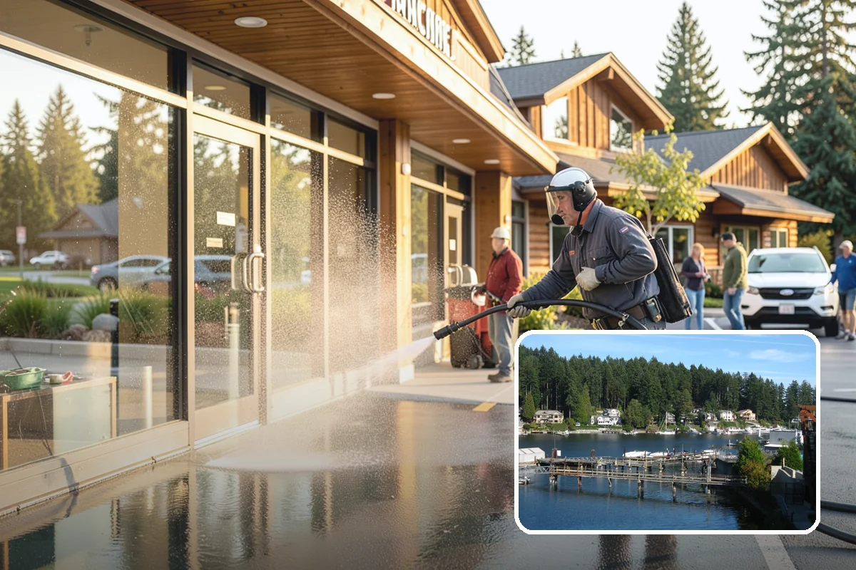 Roof Mold Removal in Gig Harbor, Pierce County, WA - Eliminates dark mold colonies and their odor