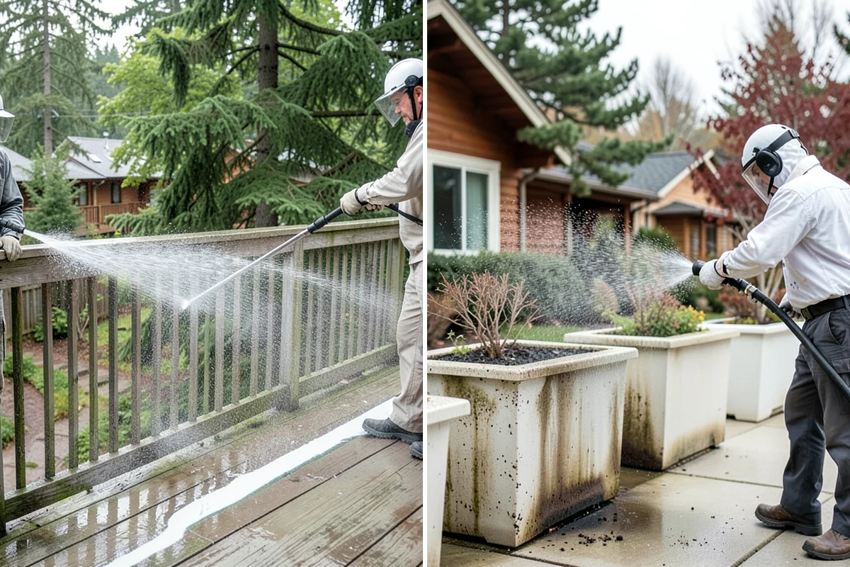 Roof Mold Removal in Gig Harbor, Pierce County, WA - Inspect for mold patches, trapped debris, and wet zones