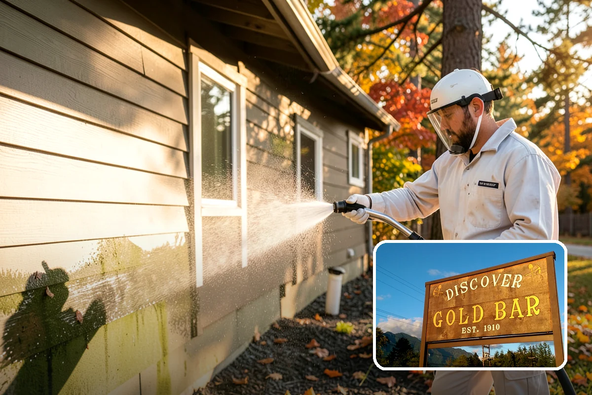 Roof Mold Removal in Gold Bar, Snohomish County, WA - Eliminates dark mold colonies and their odor