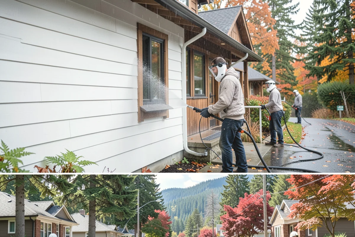 Roof Mold Removal in Hunts Point, King County, WA - Remove roof mold in the dry season so surfaces can fully dry and stay clear longer.