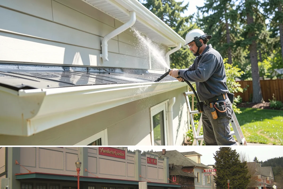 Roof Mold Removal in Issaquah, King County, WA - Remove roof mold in the dry season so surfaces can fully dry and stay clear longer.