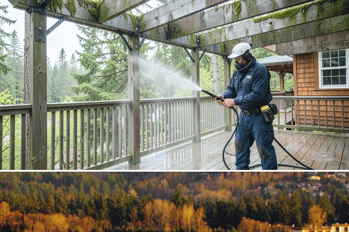 Roof Mold Removal in Kenmore, King County, WA - Remove roof mold in the dry season so surfaces can fully dry and stay clear longer.