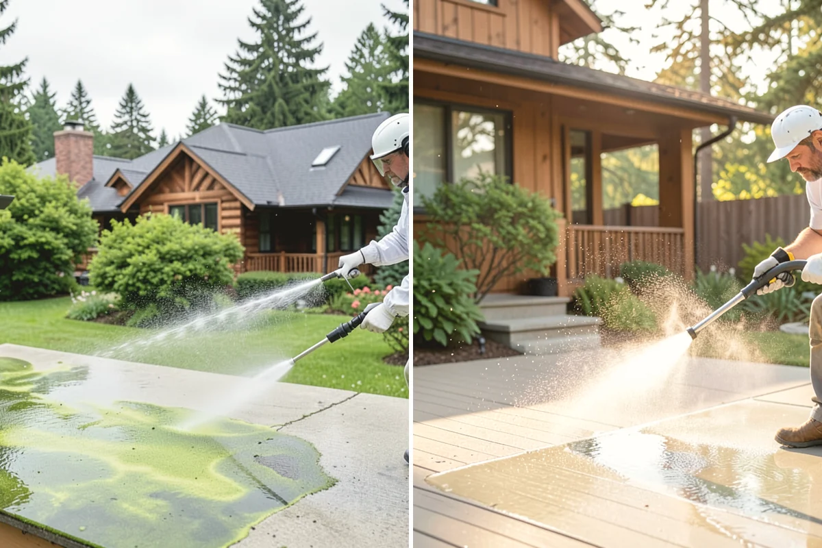 Roof Mold Removal in La Conner, Skagit County, WA - Inspect for mold patches, trapped debris, and wet zones
