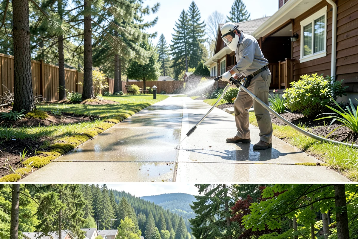 Roof Mold Removal in Lake Forest Park, King County, WA - Remove roof mold in the dry season so surfaces can fully dry and stay clear longer.