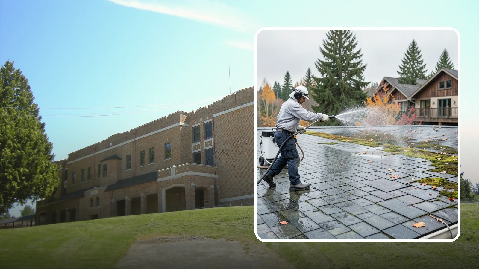 Roof Mold Removal in Maple Valley, King County, WA - Roof mold removal that eliminates dark fungal colonies and the trapped moisture feeding them.