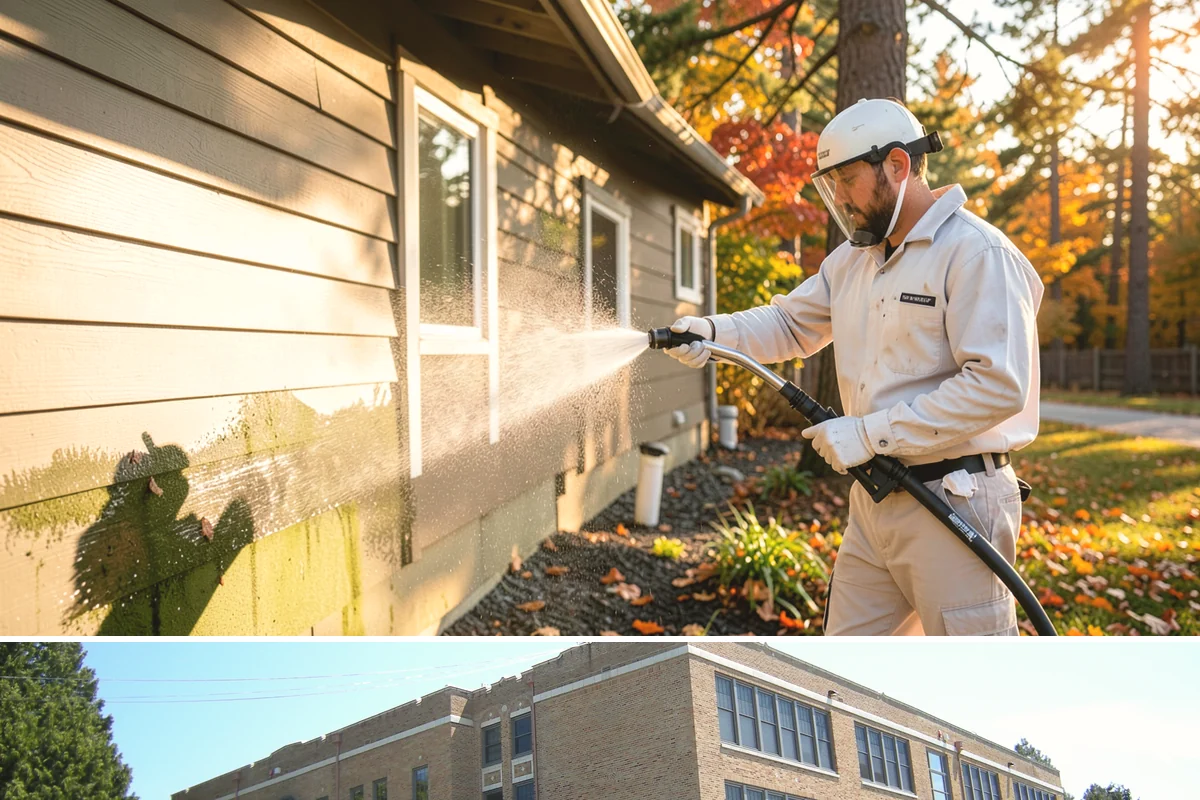 Roof Mold Removal in Maple Valley, King County, WA - Remove roof mold in the dry season so surfaces can fully dry and stay clear longer.