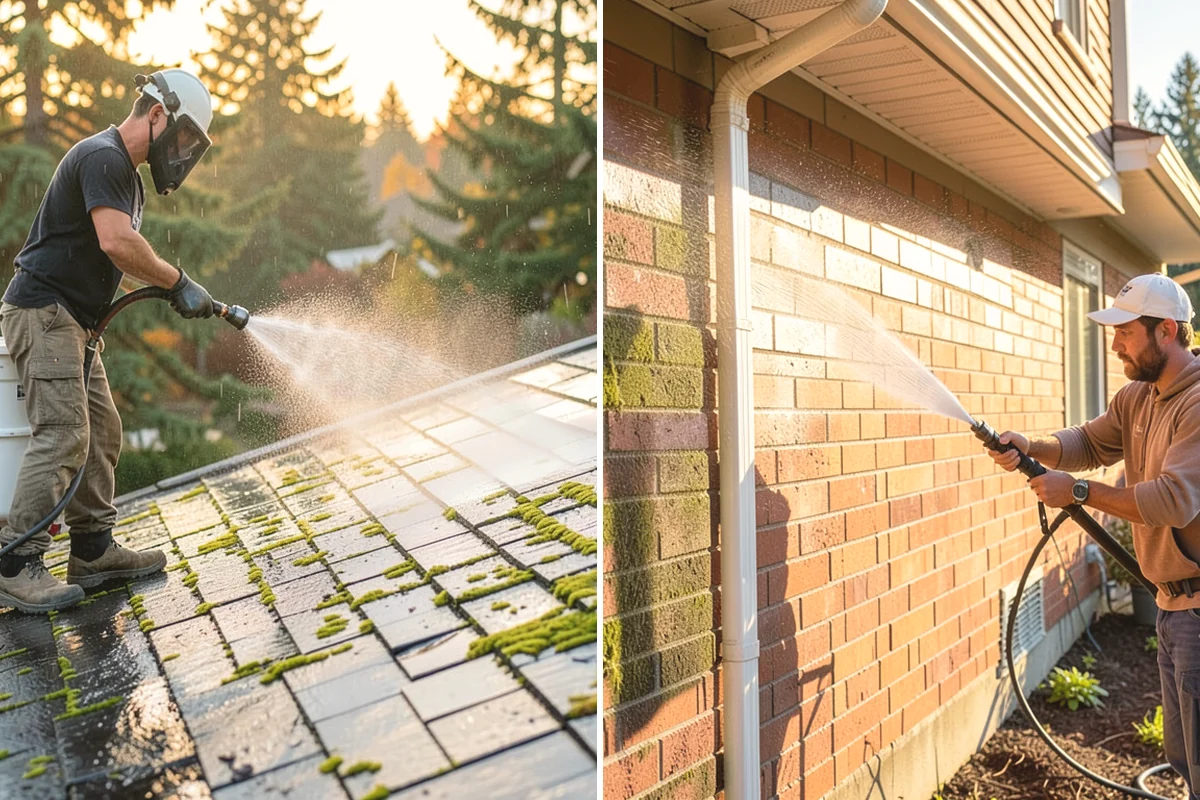 Roof Mold Removal in Mercer Island, King County, WA - Inspect for mold patches, trapped debris, and wet zones