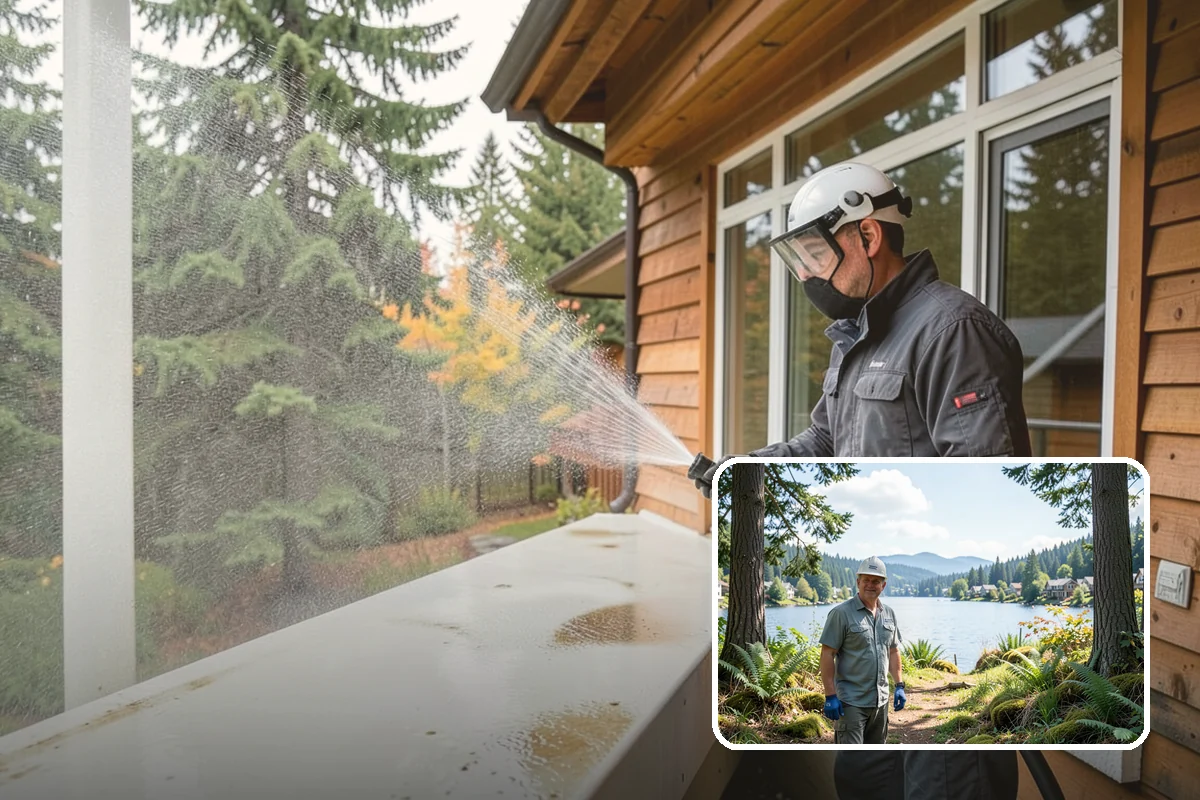 Roof Mold Removal in Milton, King County, WA - Eliminates dark mold colonies and their odor