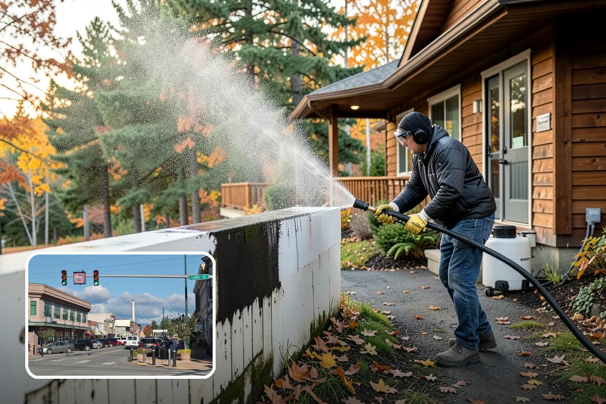 Roof Mold Removal in Monroe, Snohomish County, WA - Eliminates dark mold colonies and their odor