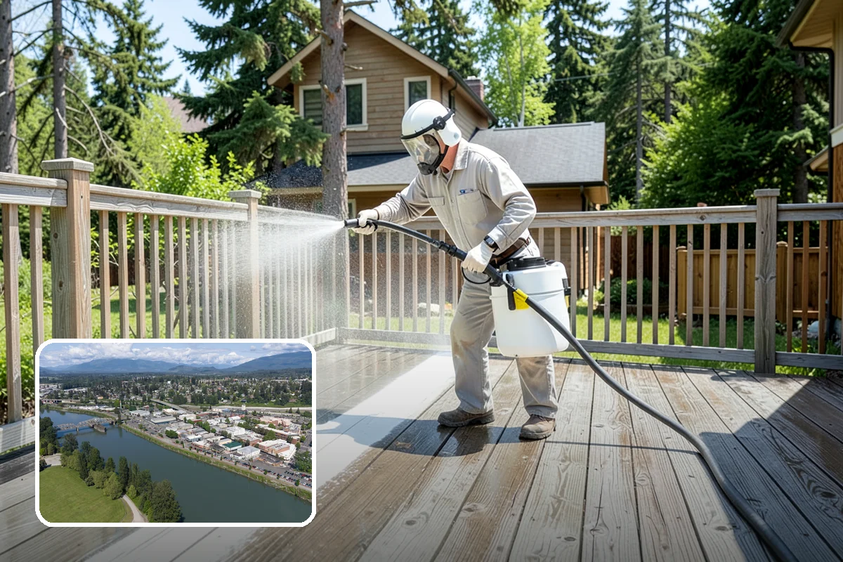 Roof Mold Removal in Mount Vernon, Skagit County, WA - Eliminates dark mold colonies and their odor