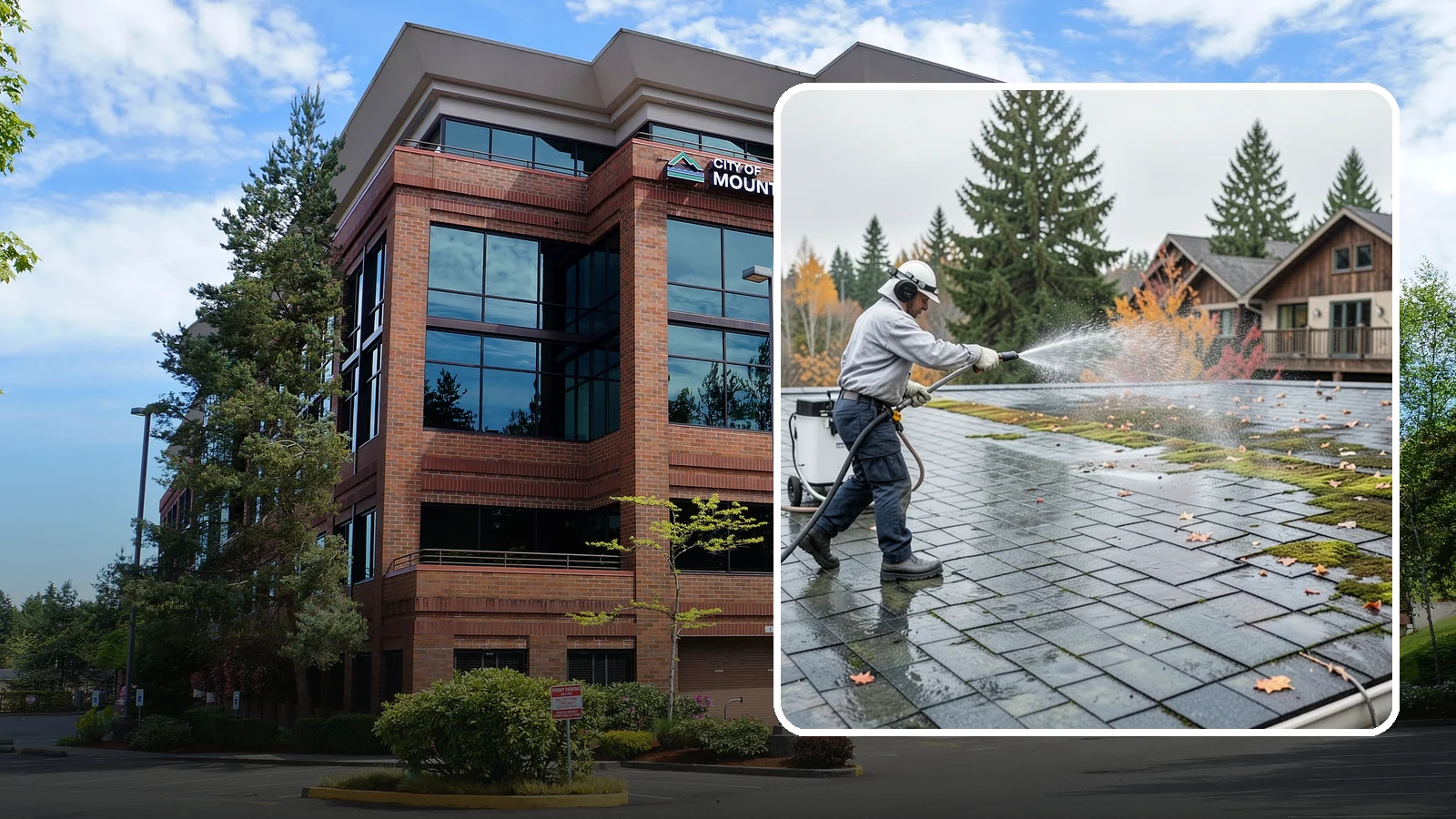 Roof Mold Removal in Mountlake Terrace, Snohomish County, WA - Roof mold removal that eliminates dark fungal colonies and the trapped moisture feeding them.