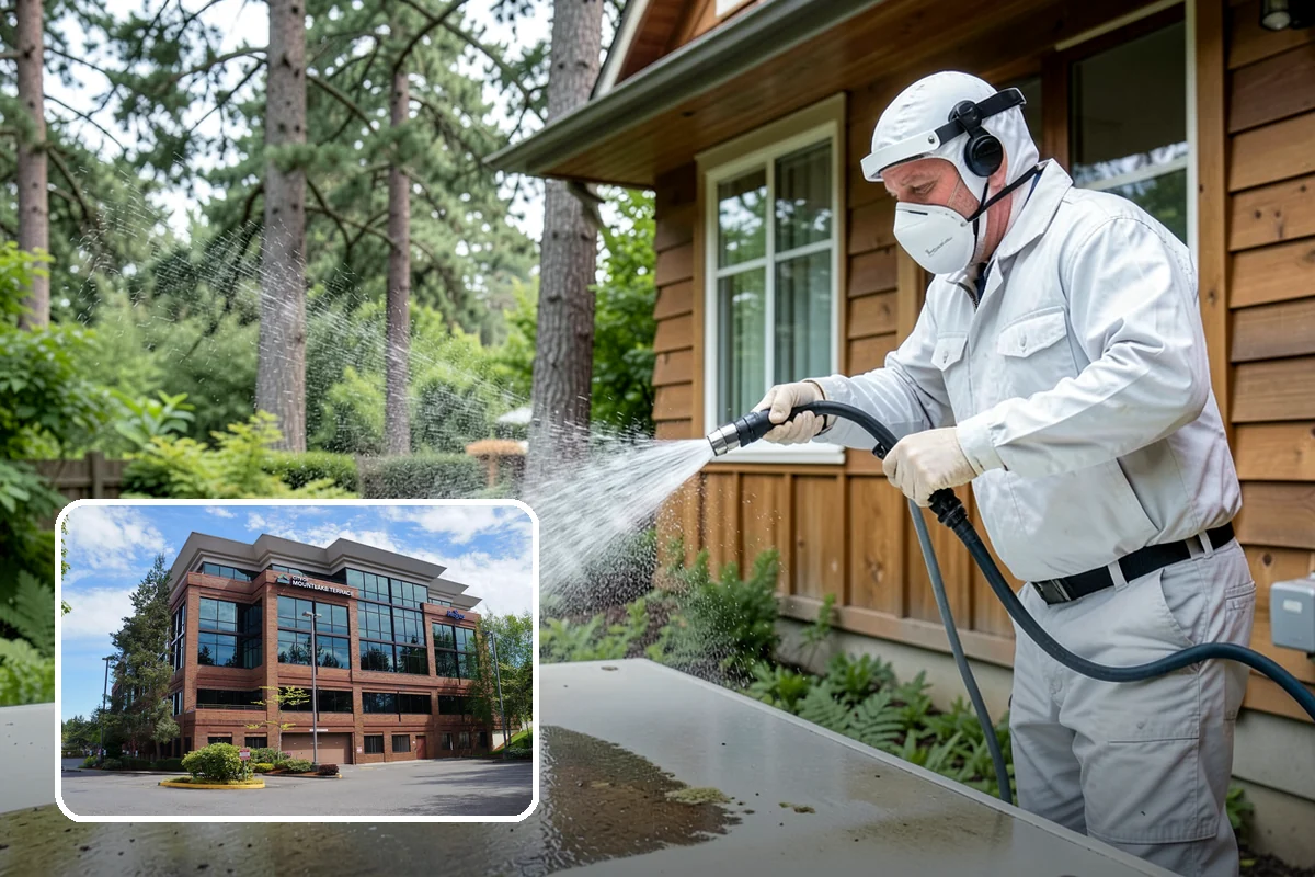 Roof Mold Removal in Mountlake Terrace, Snohomish County, WA - Eliminates dark mold colonies and their odor