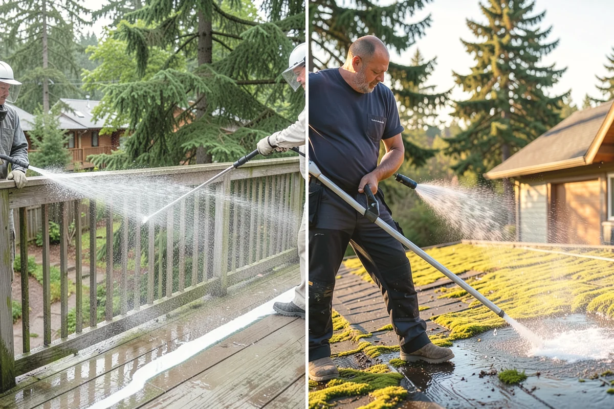 Roof Mold Removal in Mountlake Terrace, Snohomish County, WA - Inspect for mold patches, trapped debris, and wet zones
