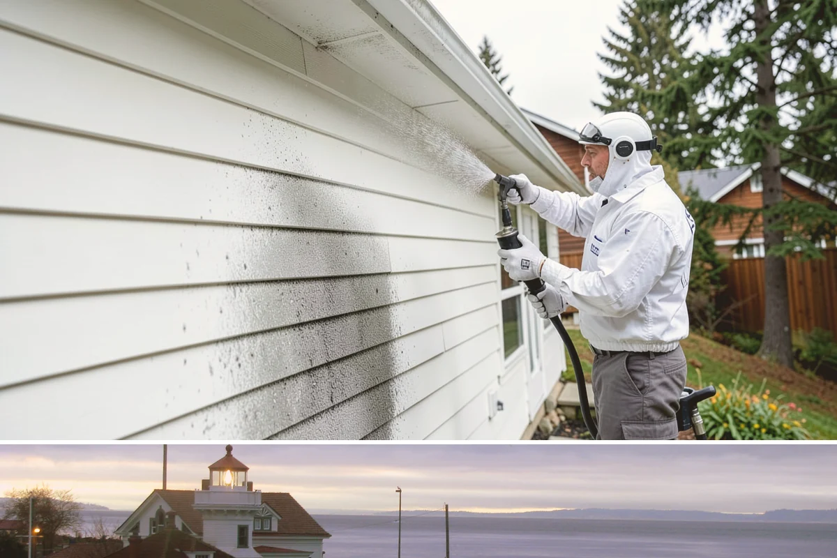 Roof Mold Removal in Mukilteo, Snohomish County, WA - Remove roof mold in the dry season so surfaces can fully dry and stay clear longer.