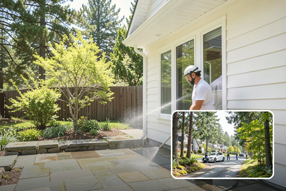 Roof Mold Removal in Normandy Park, King County, WA - Eliminates dark mold colonies and their odor