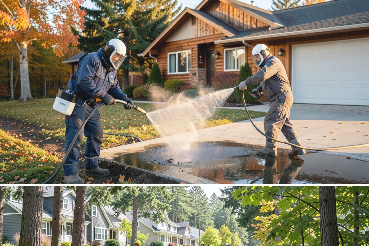 Roof Mold Removal in Normandy Park, King County, WA - Remove roof mold in the dry season so surfaces can fully dry and stay clear longer.