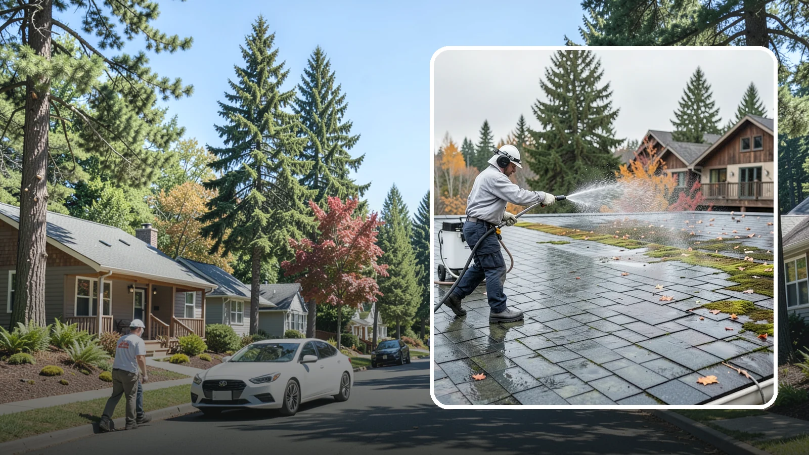 Roof Mold Removal in Orting, Pierce County, WA - Roof mold removal that eliminates dark fungal colonies and the trapped moisture feeding them.