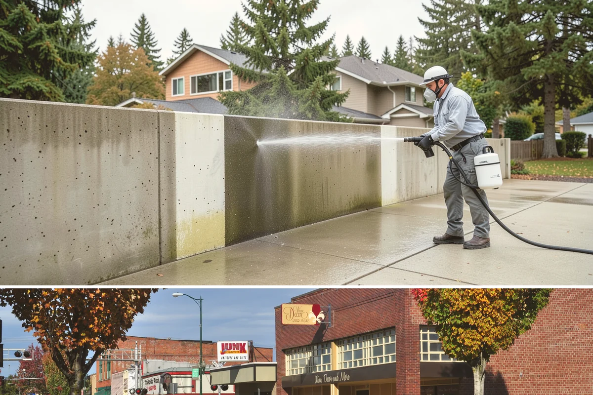 Roof Mold Removal in Puyallup, Pierce County, WA - Remove roof mold in the dry season so surfaces can fully dry and stay clear longer.