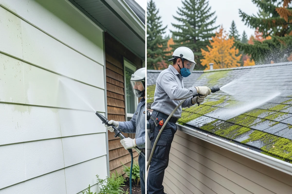 Roof Mold Removal in Roy, Pierce County, WA - Inspect for mold patches, trapped debris, and wet zones