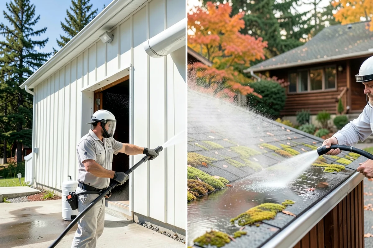 Roof Mold Removal in Seattle, King County, WA - Inspect for mold patches, trapped debris, and wet zones