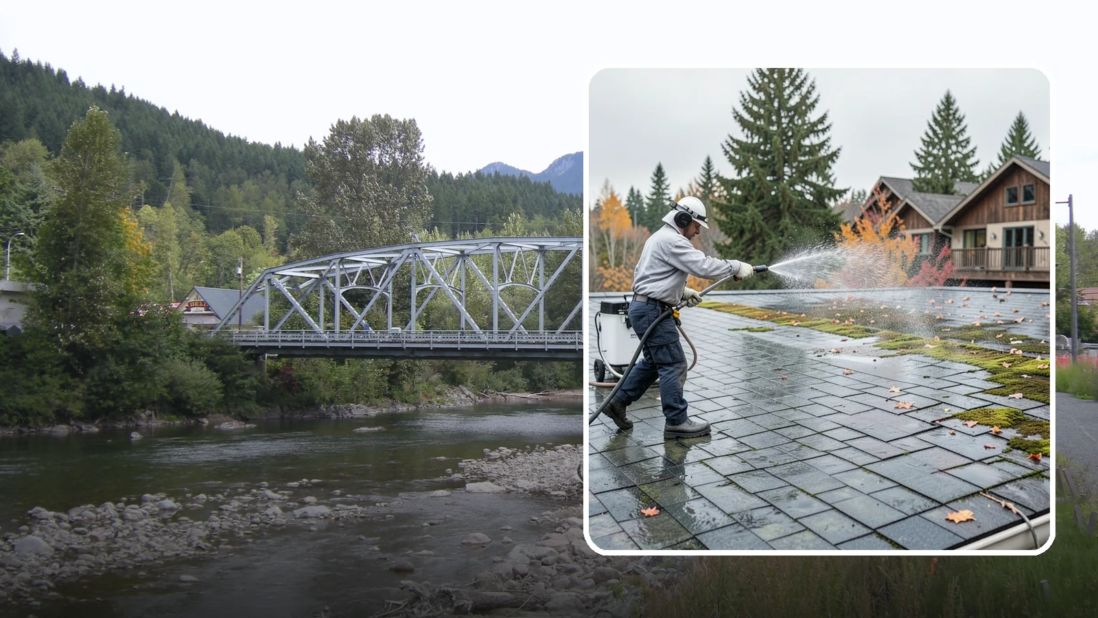 Roof Mold Removal in Skykomish, King County, WA - Roof mold removal that eliminates dark fungal colonies and the trapped moisture feeding them.