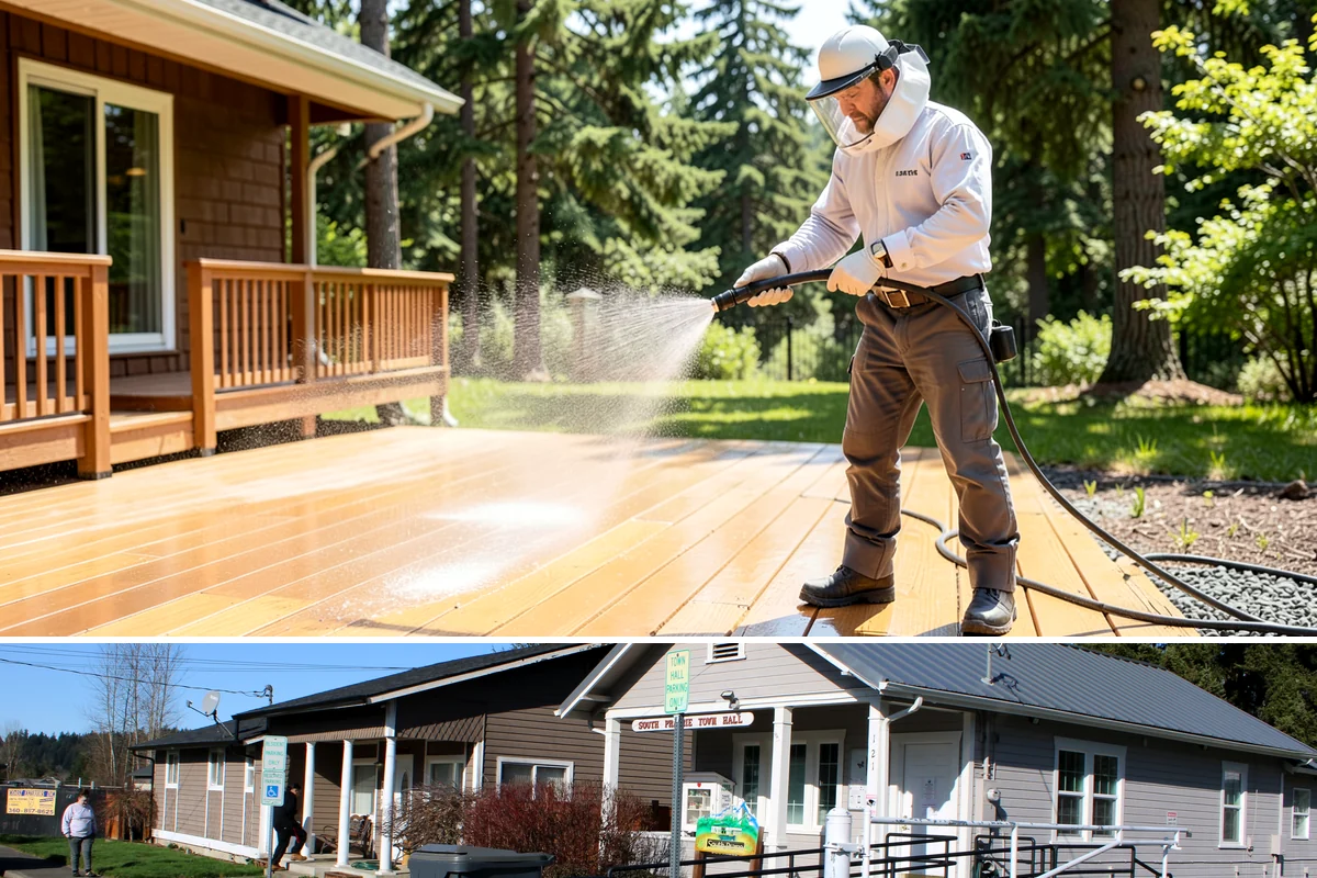 Roof Mold Removal in South Prairie, Pierce County, WA - Remove roof mold in the dry season so surfaces can fully dry and stay clear longer.