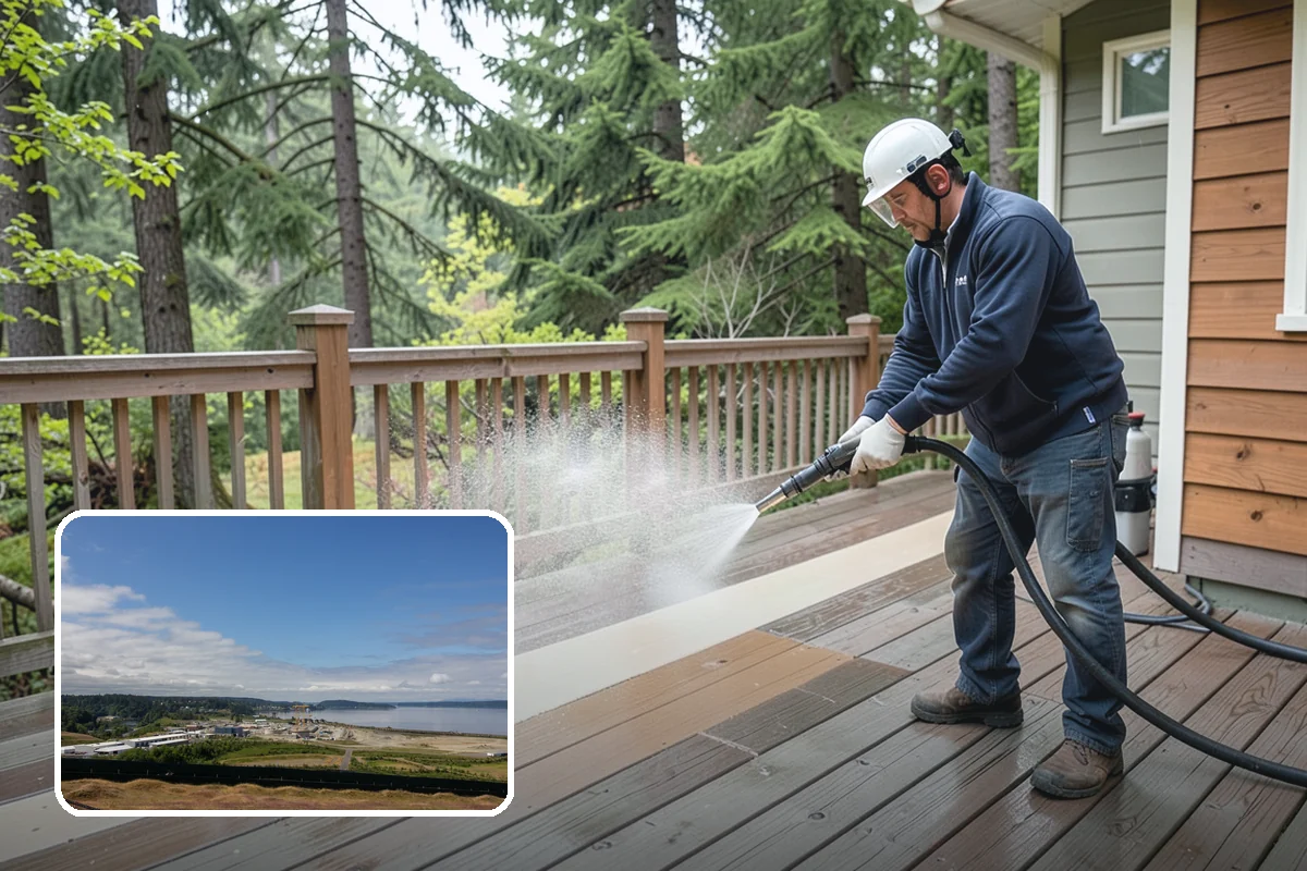 Roof Mold Removal in University Place, Pierce County, WA - Eliminates dark mold colonies and their odor